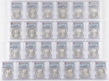 25 SILVER EAGLES 2006