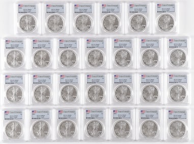 27 SILVER EAGLES 2004