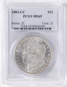 1883 CC SILVER MORGAN