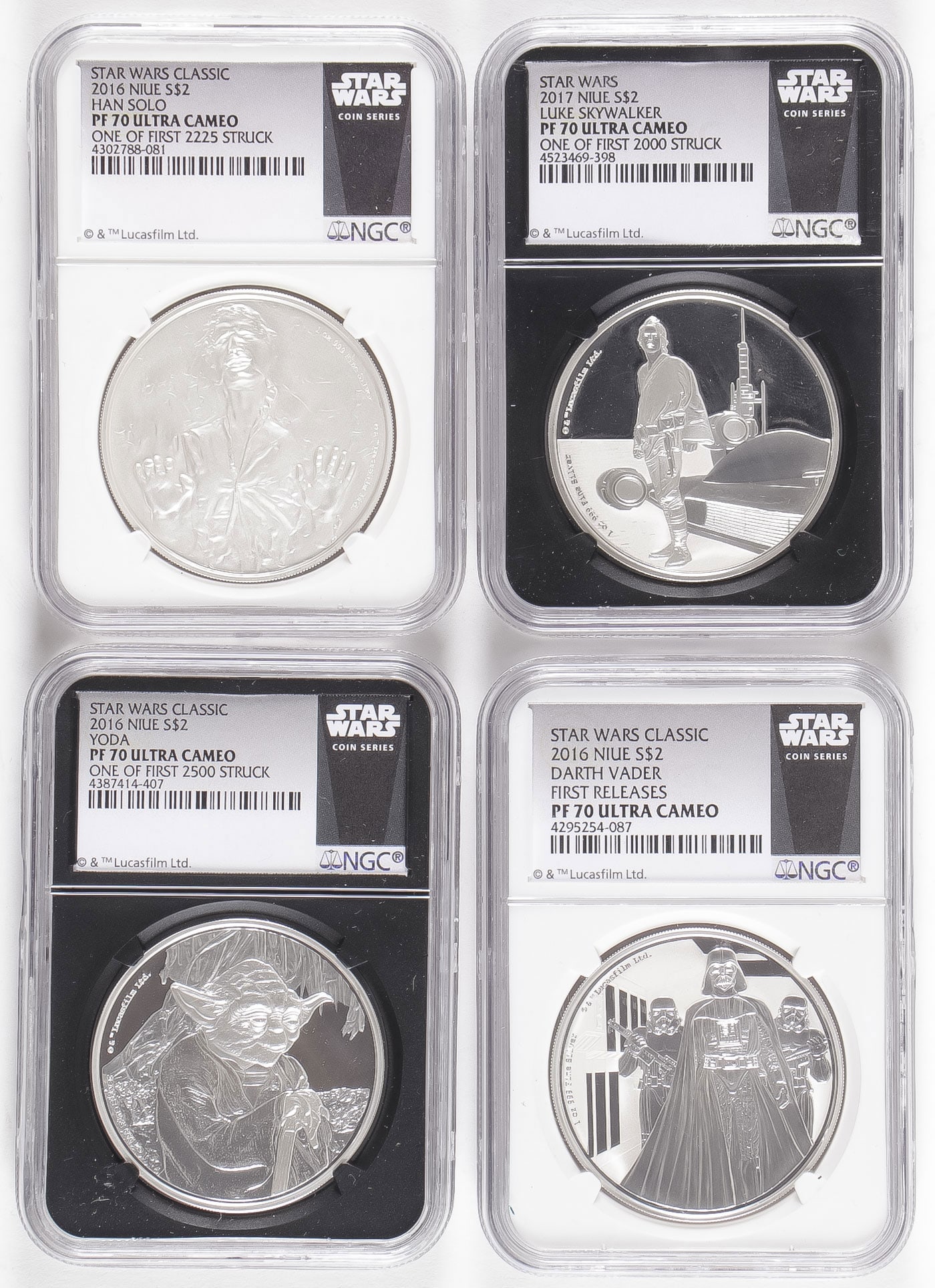 FOUR SILVER STAR WARS ULTRA CAMEOS (1 of 3)