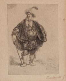 ORIGINAL REMBRANDT ETCHING