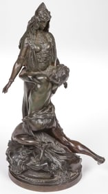 FINE THEODORE RIVIERE SIGNED BRONZE