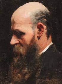 MUNICH SCHOOL PAINTING, C. 1890