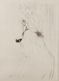 TOULOUSE-LAUTREC LITHOGRAPH, 1895
