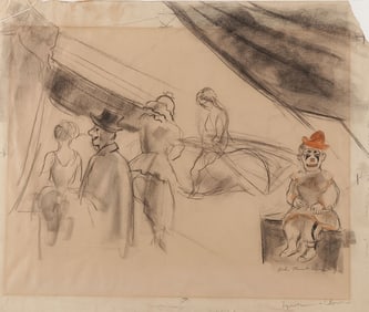 ORIGINAL JOHN STEUART CURRY DRAWING