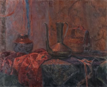 ORIGINAL ALMA HELD OIL PAINTING, 1928