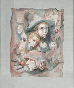 ORIGINAL CONGER METCALF PAINTING