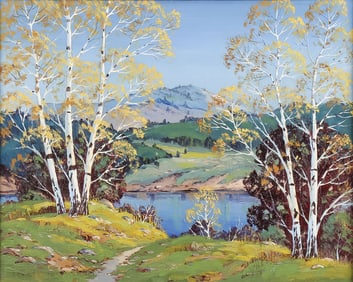 ORIGINAL ERNEST FREDERICKS OIL PAINTING