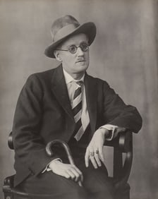 BERENICE ABBOTT PHOTOGRAPH OF JAMES JOYCE