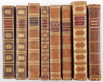 EARLY CULINARY & COOKBOOKS, 1747-1822