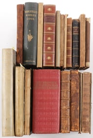 17 VINTAGE COOK & BREWERY BOOKS, 1761-1925