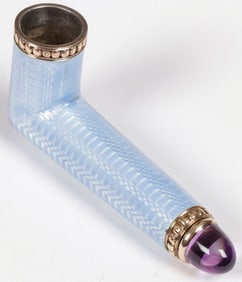 FABERGÉ GOLD, GEMSET RIDING CROP HANDLE