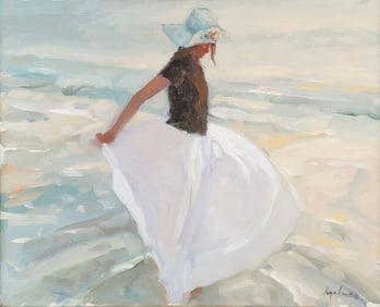 ORIGINAL RICHARD SEGALMAN OIL PAINTING