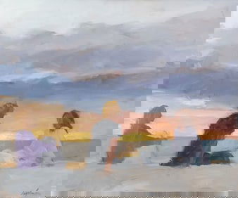 ORIGINAL RICHARD SEGALMAN OIL PAINTING