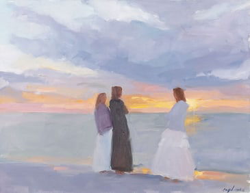 ORIGINAL RICHARD SEGALMAN OIL PAINTING