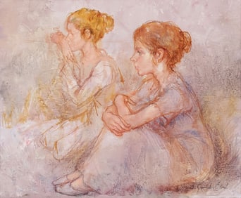 ORIGINAL COLLADO BALLERINAS PAINTING