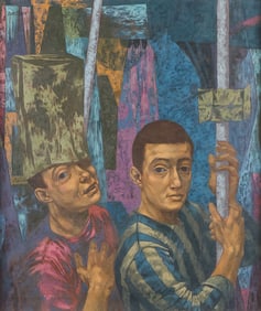 HERBERT LAURENCE DAVIDSON PAINTING 1956