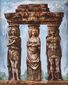 ORIGINAL JOHN FOOTE PAINTING, 1965