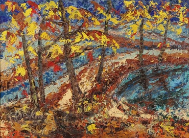 ORIGINAL LOUIS CHESKIN OIL PAINTING
