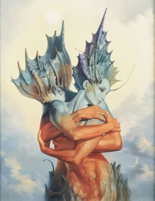 LARGE SIGNED GIL BRUVEL GICLEE