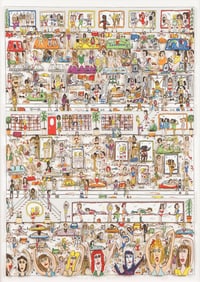 ORIGINAL SIGNED JAMES RIZZI 3-D