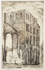 JOHN PAGE SIGNED ETCHING, 1976
