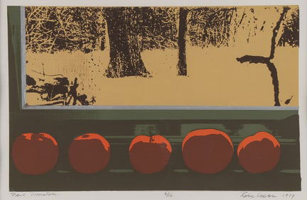 ARTIST SIGNED PHOTO SILKSCREEN, 1976