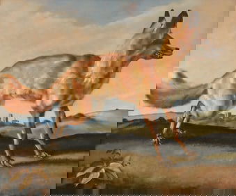 GREAT ENGLISH FOX PAINTING