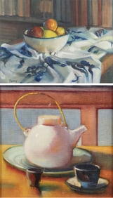 THREE ORIGINAL PAT PERCY PAINTINGS