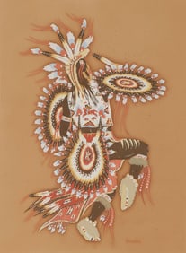 WOODY CRUMBO CROW DANCE SILKSCREEN