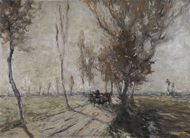JULIS SEYLER BARBIZON/IMPRESSIONIST PAINTING