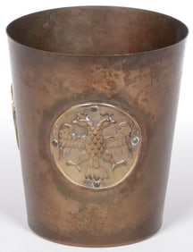 FABERGÉ EMPRESS ALEXANDRA WWI BEAKER