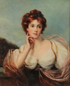 18TH C. BRITISH OIL ON CANVAS