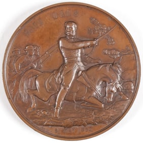 SCARCE CIVIL WAR BATTLE OF FAIR OAKS MEDAL