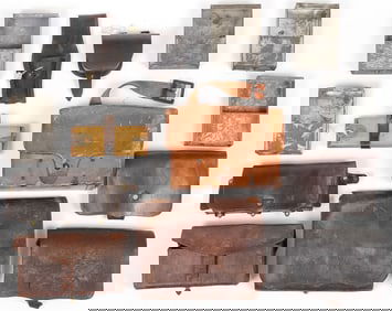 INTERESTING CIVIL TO INDIAN WARS CARTRIDGE BOXES