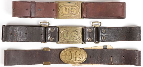 GOOD U.S. CIVIL WAR & INDIAN WARS BELTS & BUCKLES