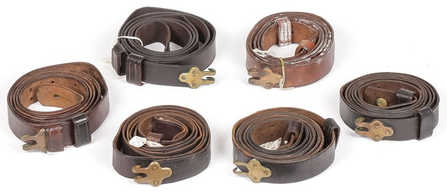 6 U.S. INDIAN WARS RIFLE SLINGS