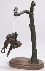 GREAT GEORGE WALBYE WESTERN BRONZE