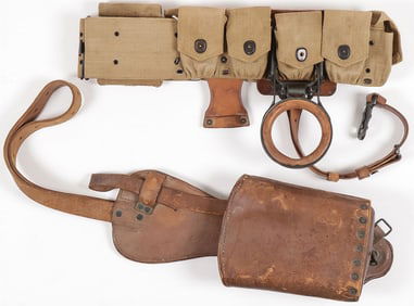 RARE US M-1912 EXPERIMENTAL CAVALRY BELT