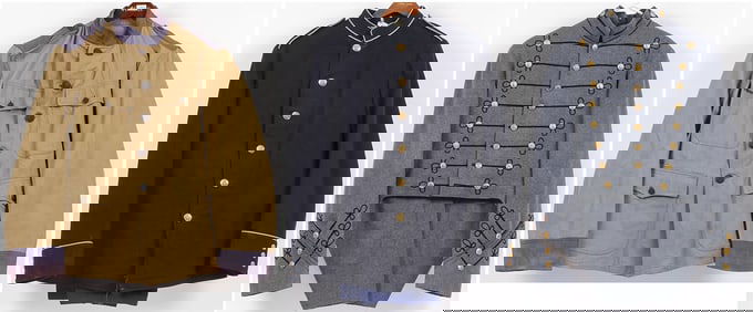 THREE U.S. UNIFORM JACKETS C. 1895-1910