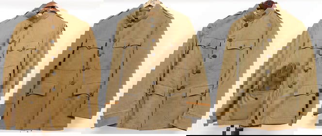 3 U.S. WWI OFFICER UNIFORMS