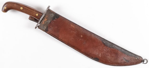 A GOOD SPRINGFIELD ARMORY M1909 BOLO & SHEATH