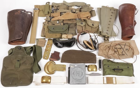 U.S. WWI ? WWII GEAR & EQUIPMENT GROUP