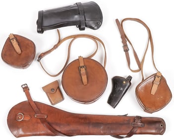 GOOD CIVIL WAR TO WWI U.S. LEATHER GEAR GROUP