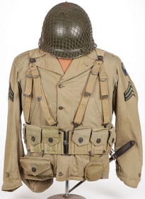 WWII FIELD UNIFORM GROUP