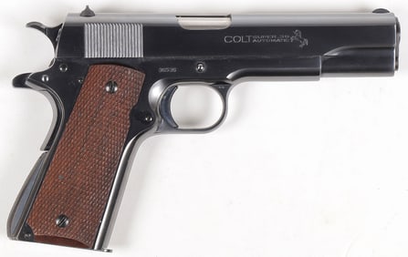 A GOOD PRE WAR COLT SUPER .38 AUTO