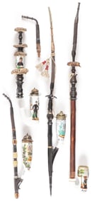 IMPERIAL GERMAN PORCELAIN RESERVIST PIPE BOWLS