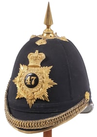NAMED HOME SERVICE HELMET, 47TH (LANCASHIRE)