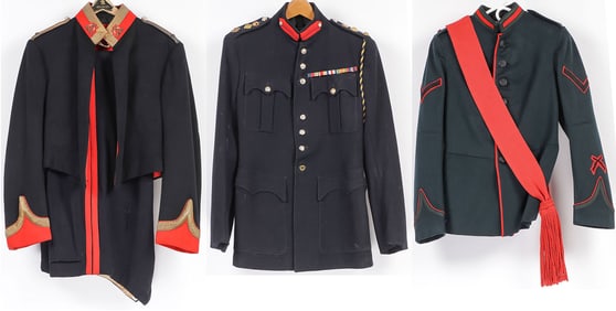 BRITISH UNIFORM AND TUNICS C. 1900-1945