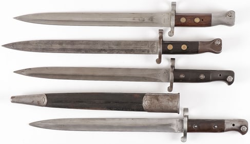 4 BRITISH BAYONETS 1888-1903